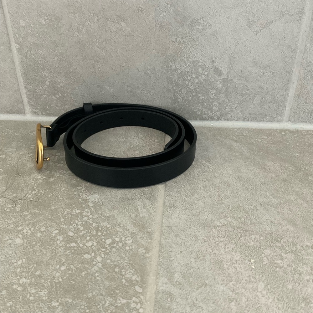 CHRISTIAN DIOR SADDLE Belt 85 Cowhide Black
B0042CWGH Ladies - Picture 4 of 5